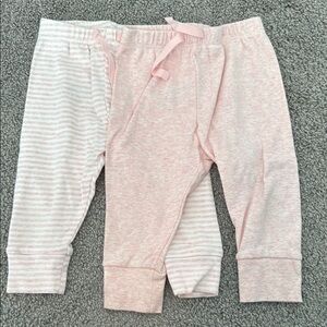 NWOT BABY GAP Pink and Striped Joggers